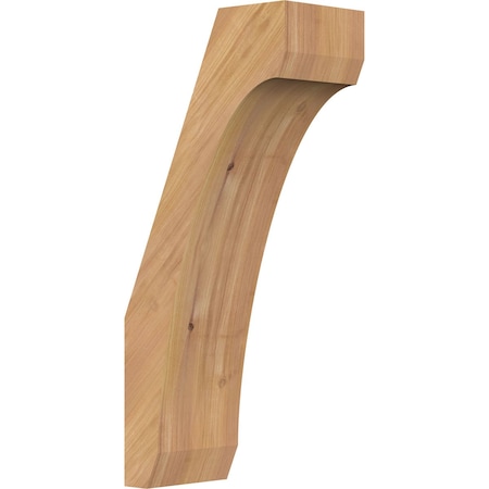 Ekena Millwork 5 1/2"W x 10"D x 22"H Legacy Smooth Knee Brace, Western Red Cedar BRC06X10X22LEC00SWR
